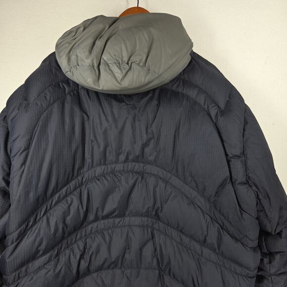 Vtg Oakley Hydro Fuel 4 Goose Down Puffer Jacket Mens XXL Black Y2k Hooded Snow - Picture 12 of 12